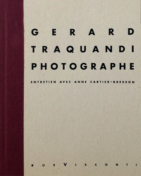 Photo de la couverture du livre de Gérard Traquandi