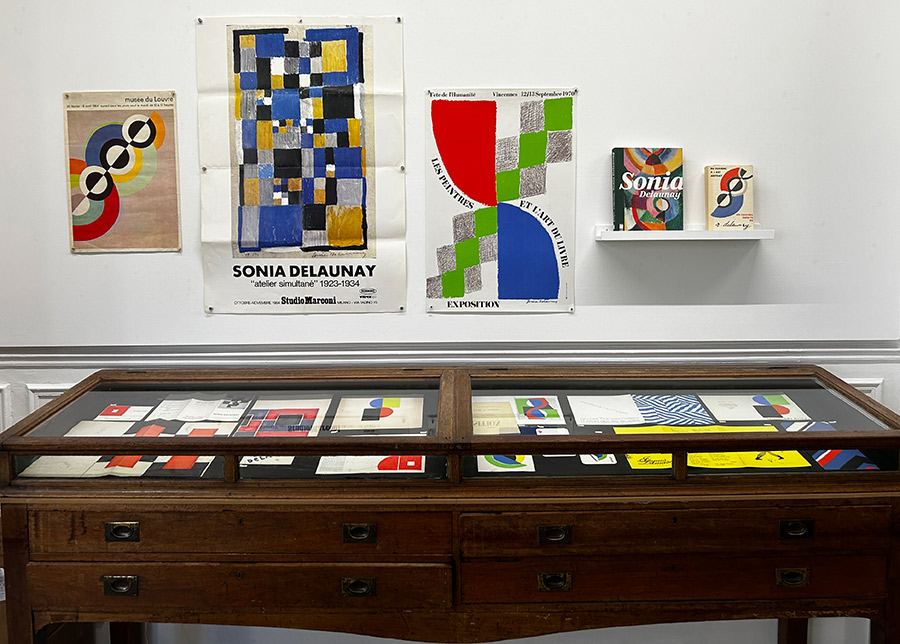 Sonia Delaunay à la librairie-galerie Mouvements