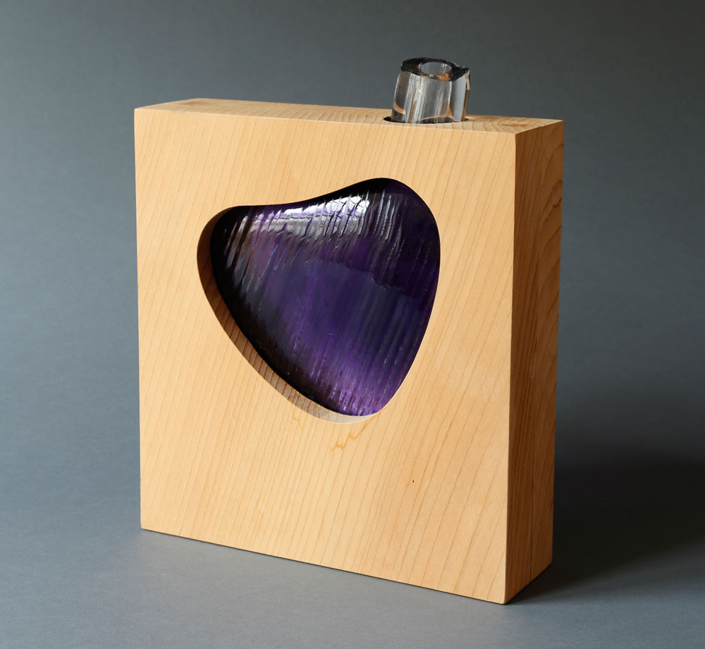Vase Le Coeur Brulé, de Sylvain Dubuisson