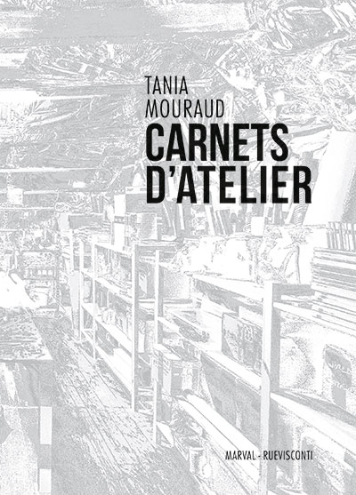 Photo de la couverture du livre de Tania Mouraud "Carnets d'atelier"
